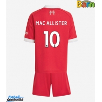 Liverpool Alexis Mac Allister #10 Hjemmedraktsett Barn 2025-26 Kortermet (+ Korte bukser)